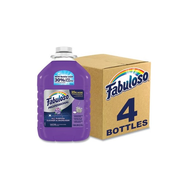 ColgatePalmolive Fabuloso, ALLPURPOSE CLEANER, LAVENDER SCENT, 1GAL